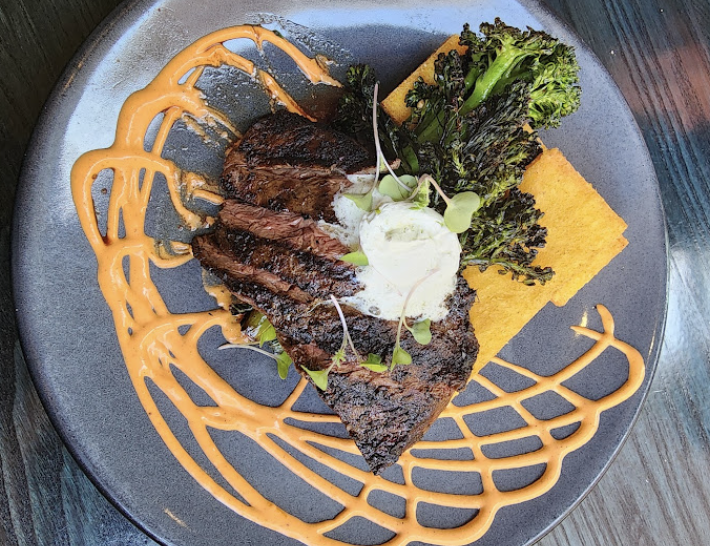 Livery signature dishes Empanada PlatterSkirt SteakSteak Emp
